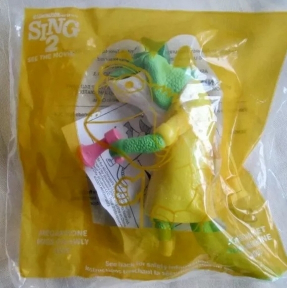 FULL SET of SING 2 McDonalds Canada Happy Meal Toys NEW! Includes 10 Toys - Picture 3 of 12